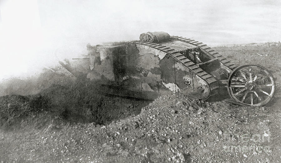 British Wwi Tank Photograph by Bettmann