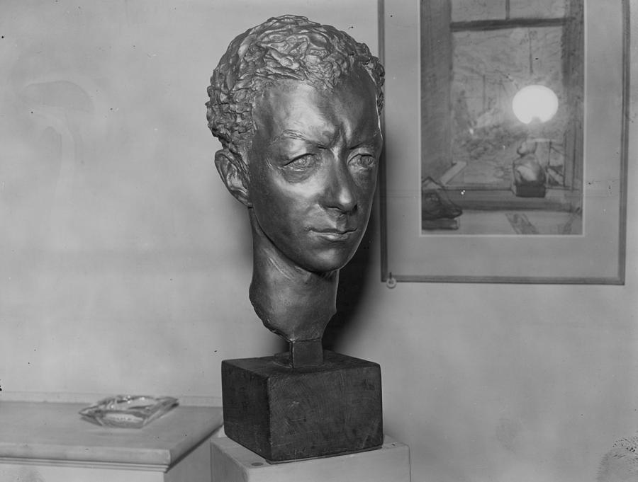 Britten Bust Photograph by T. Marshall