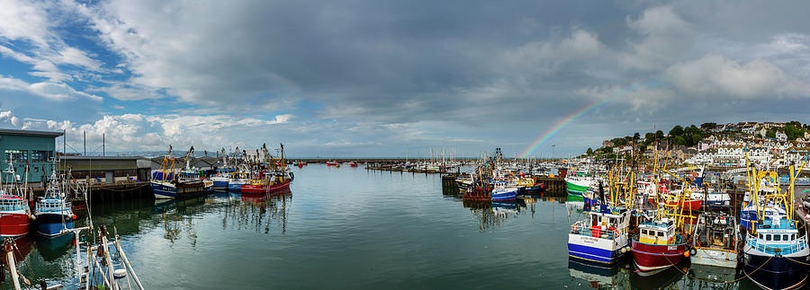 Brixham Harbour, Devon. Photograph by Maggie Mccall