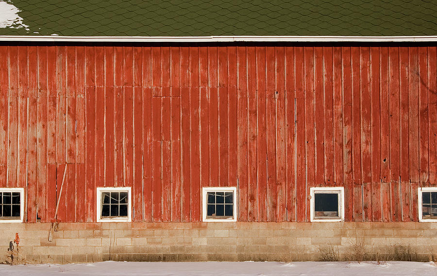 Broad Side Of An Old Barn Photograph by Jcarroll-images