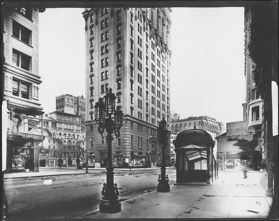 Broadway Looking North Photograph by The New York Historical Society