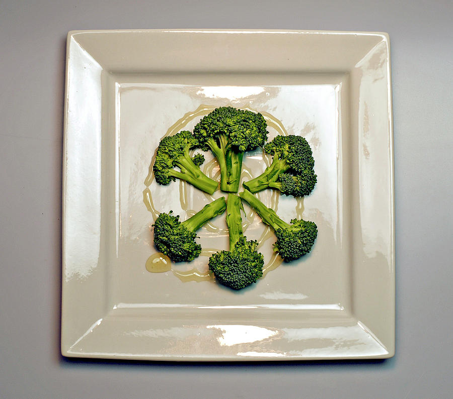 Broccoli Photograph - Broccoli by Clive Branson
