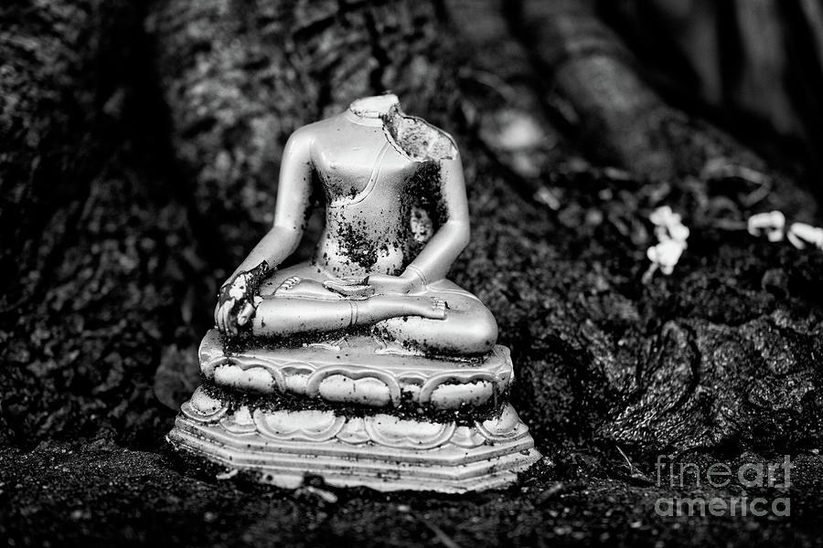 Broken Buddha V Photograph by Dean Harte