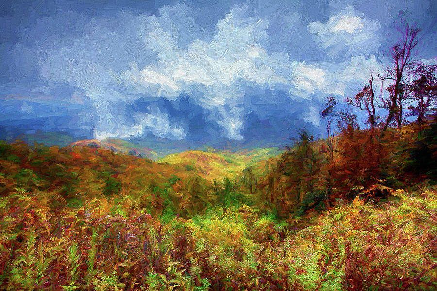 Broken Clouds AP Painting by Dan Carmichael