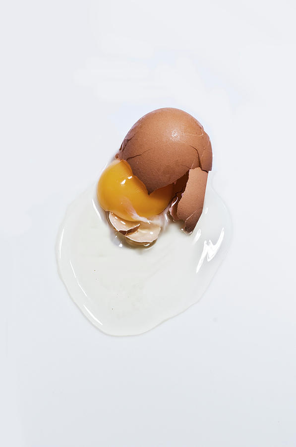 Broken Egg Photograph by Antonios Mitsopoulos
