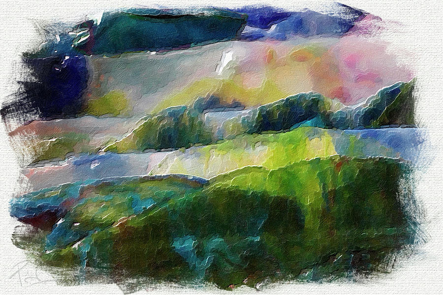 Broken Glass Landscape by Patrick Groleau Broken Glass Landscape by Patrick Groleau