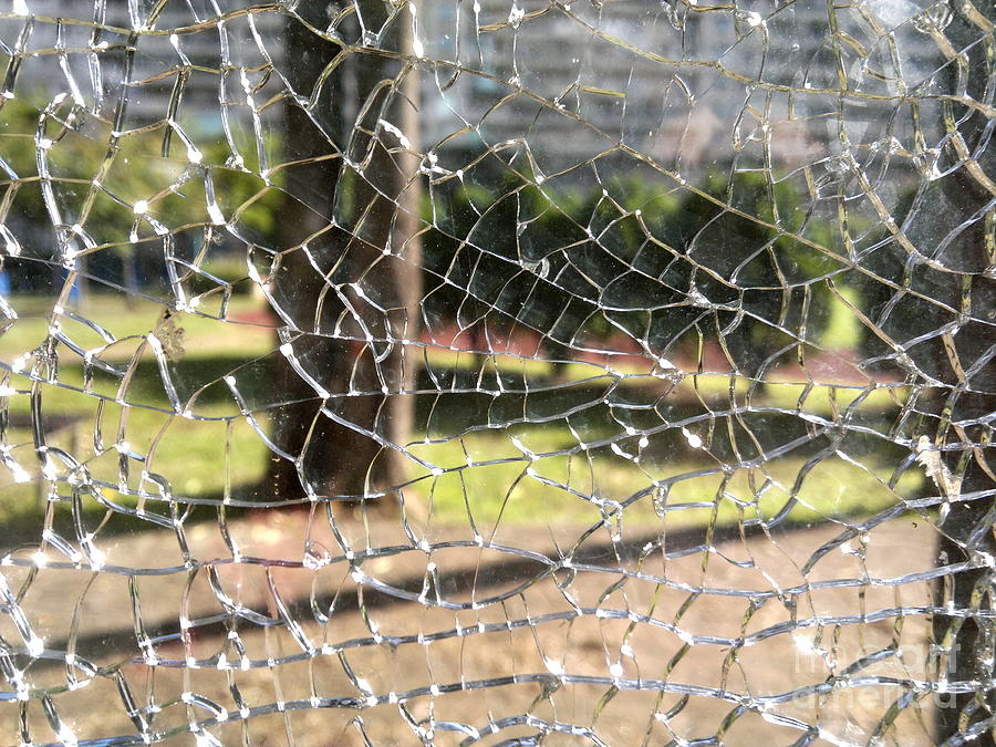 Broken Glass Window by Yali Shi Broken Glass Window by Yali Shi