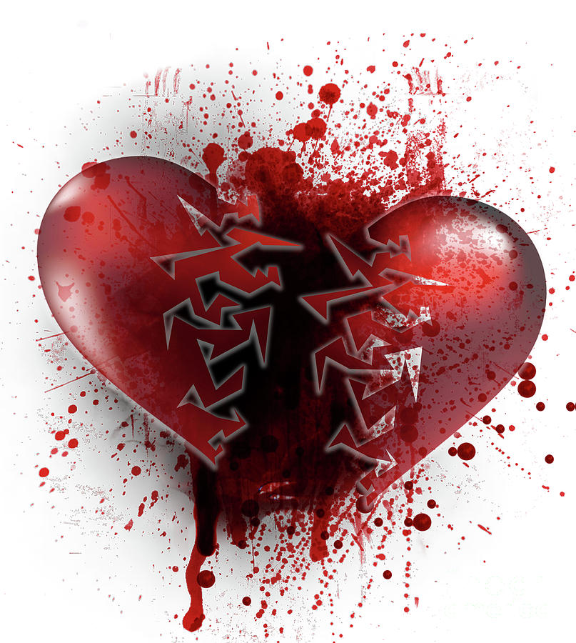 Broken Heart Of Love 1 Digital Art By Prar K Arts Fine Art America