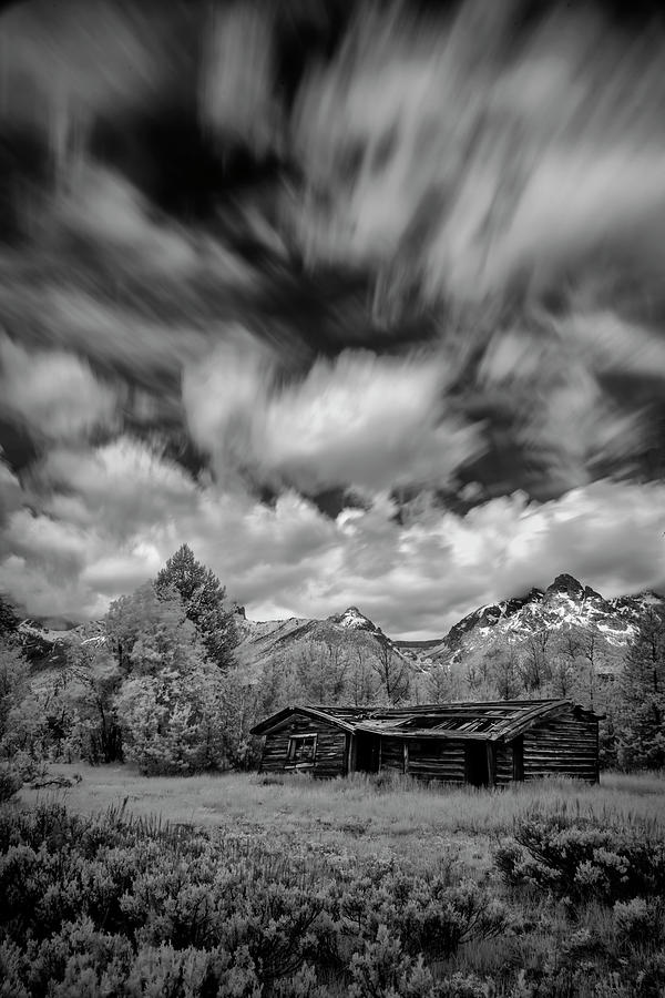 Broken House in the Tetons Photograph by Jon Glaser