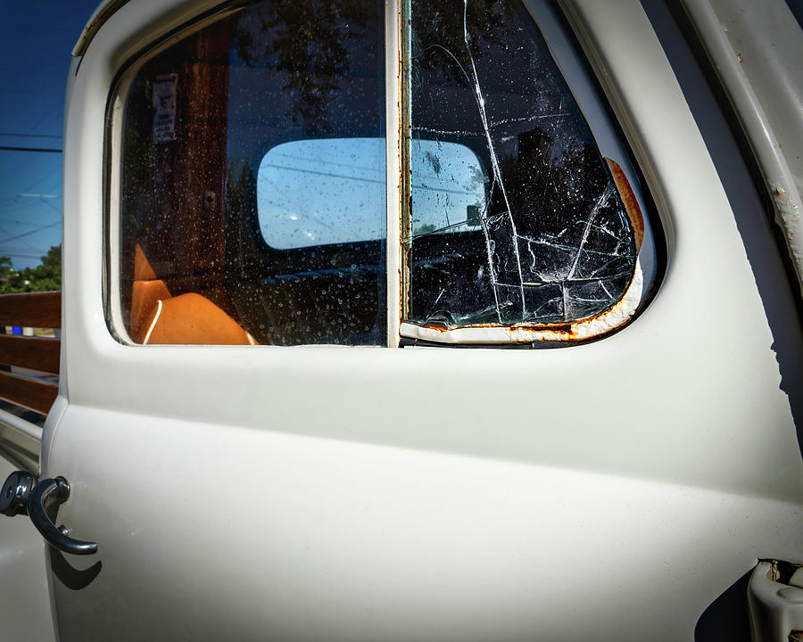 Broken Window Photograph by Bill Chizek