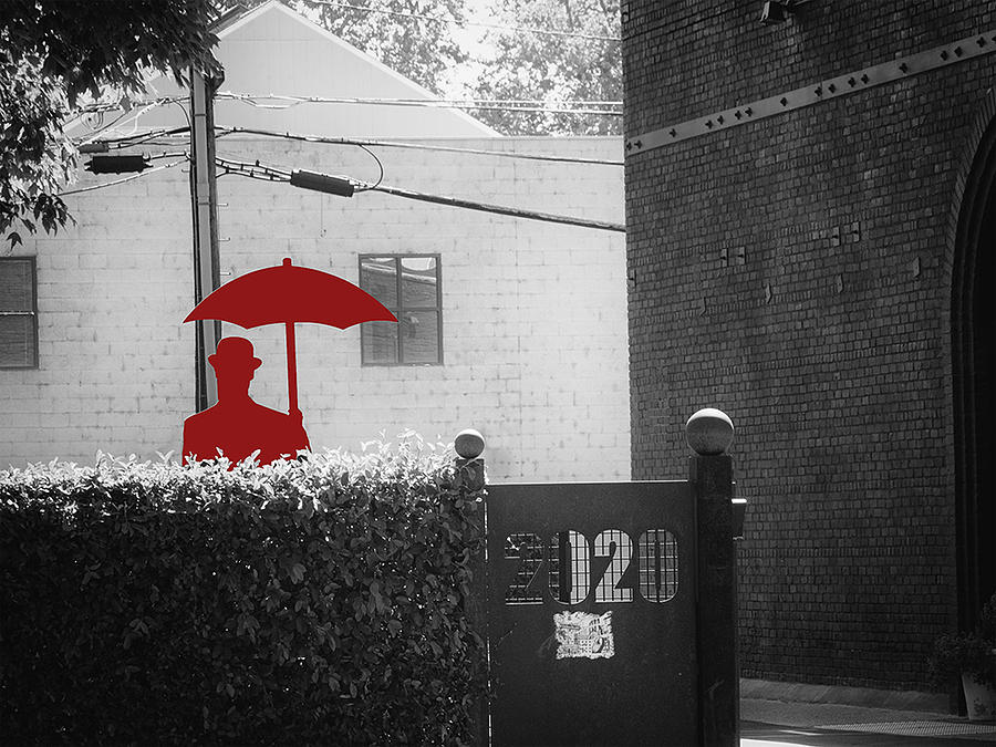 Brolly Man Photograph by Jessica Levant