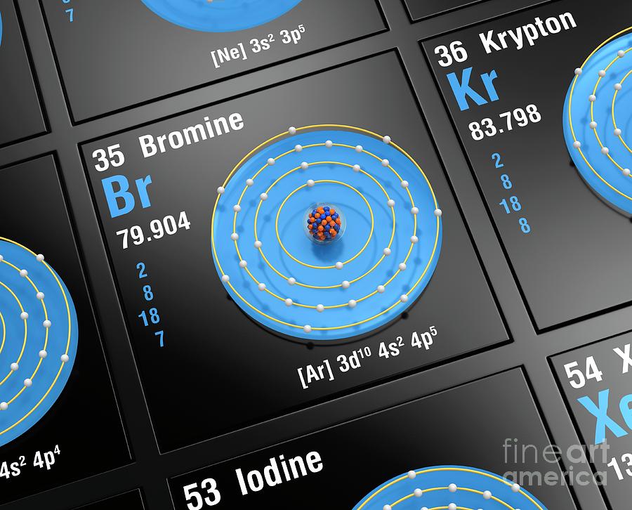 Bromine Photograph by Carlos Clarivan/science Photo Library