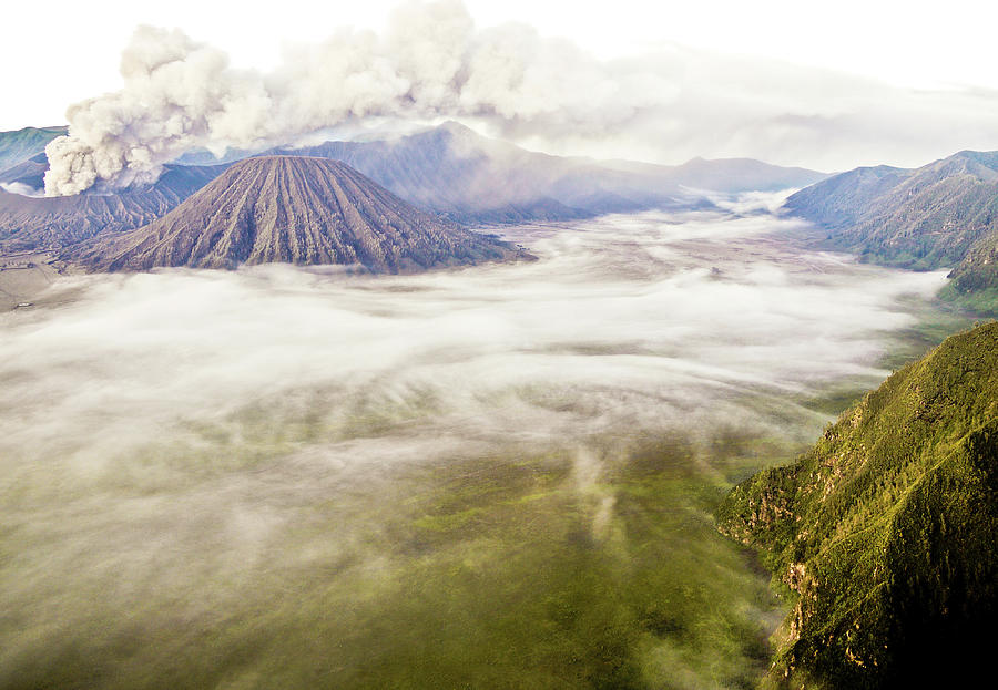 Bromo Volcano Crater Photograph by Photography By Daniel Frauchiger, Switzerland