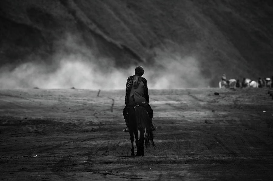 Bromos Rider Photograph by Franciscus Nanang Triana