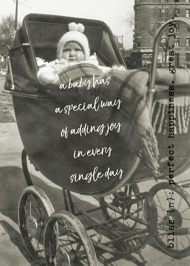 BRONX BABY quote Photograph by JAMART Photography