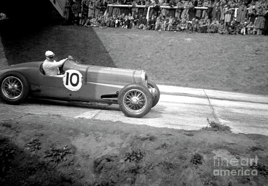 Brooklands, Campbell Circuit Delage Sports, 1930 Photograph by European School