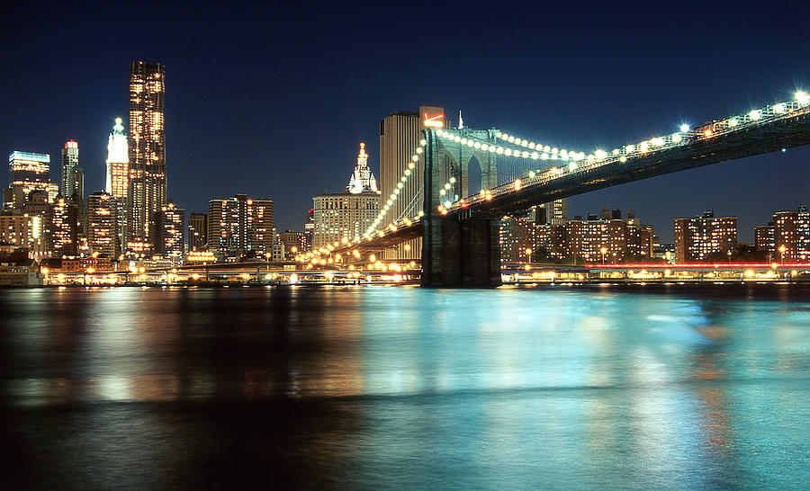 Brooklyn Bridge Photograph by Aldo R. Altamirano