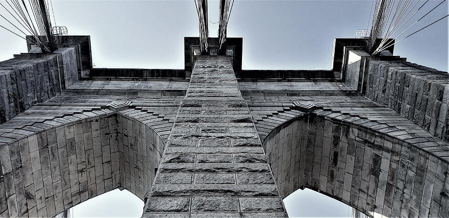 Brooklyn Bridge B W 16 Photograph by Rob Hans
