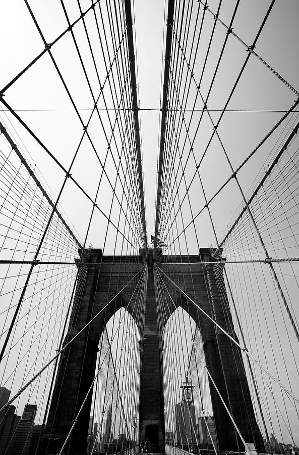 Brooklyn Bridge Photograph by Blackwaterimages