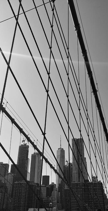 Brooklyn Bridge Freedom  Photograph by Rob Hans