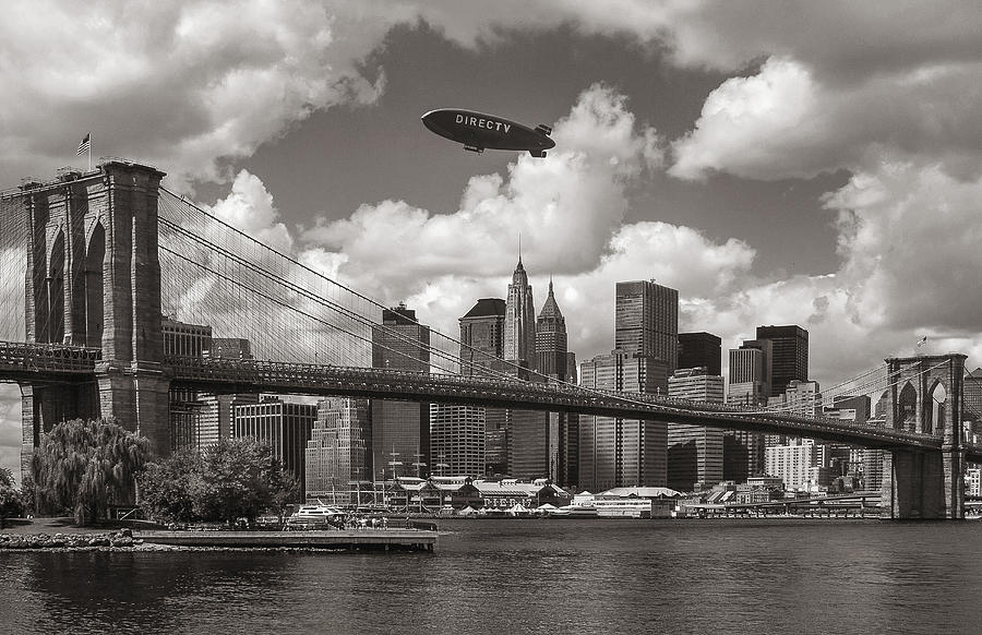 Brooklyn Bridge Photograph - Brooklyn Bridge In 2008 by Michael Castellano