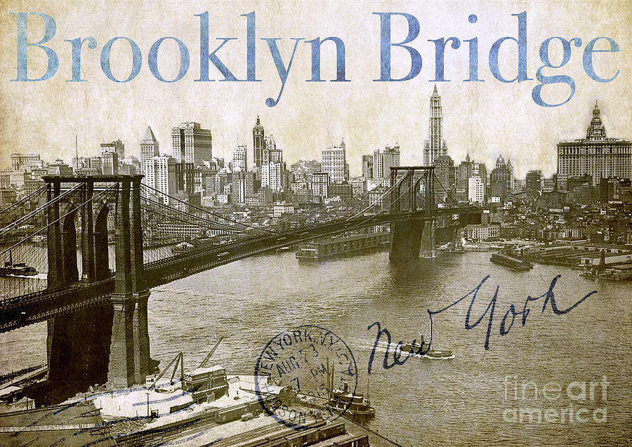 Brooklyn Bridge Photograph - Brooklyn Bridge by Jon Neidert
