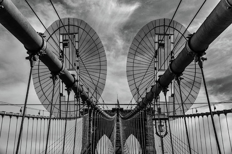 Brooklyn Bridge Photograph by Joshua Raif