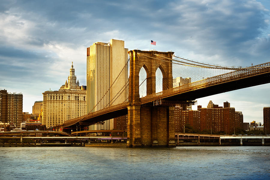 Brooklyn Bridge Photograph by Lisegagne