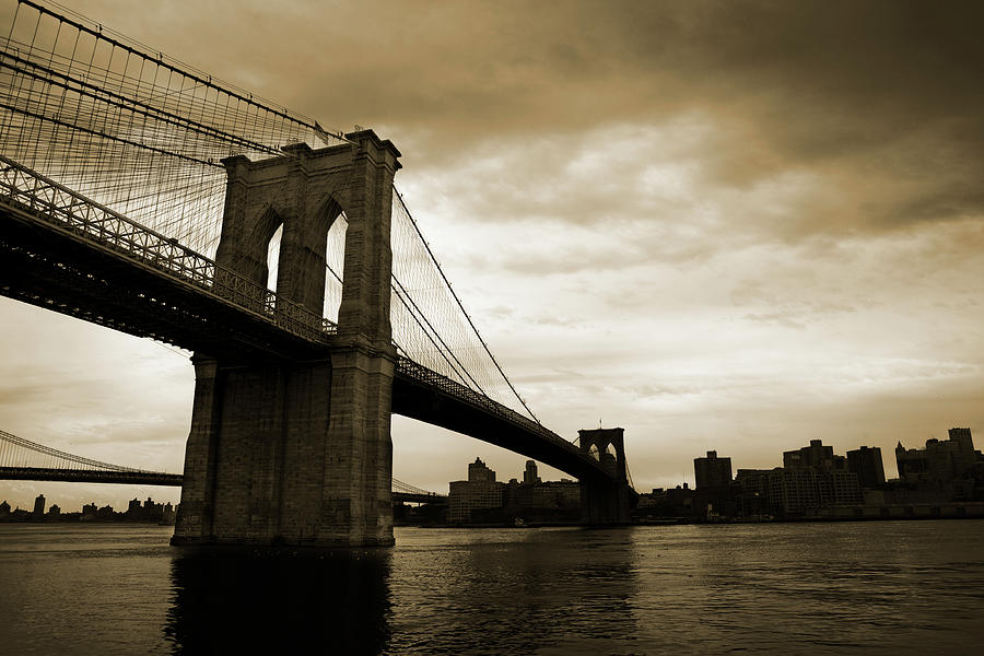 Brooklyn Bridge Photograph by Lylegregg