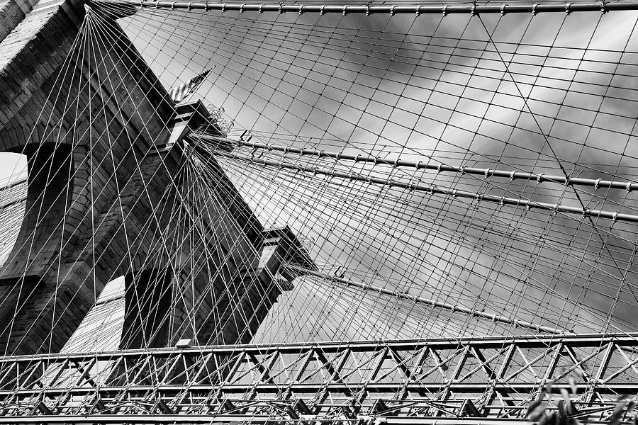 Brooklyn Bridge, Nyc Digital Art by Alessandra Albanese