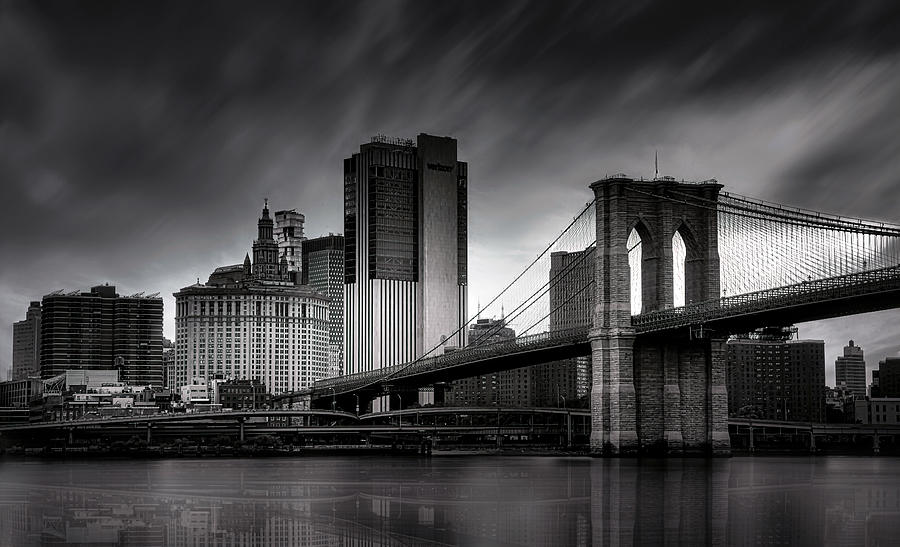 Brooklyn Bridge Photograph - Brooklyn Bridge - Nyc by Catherine W.