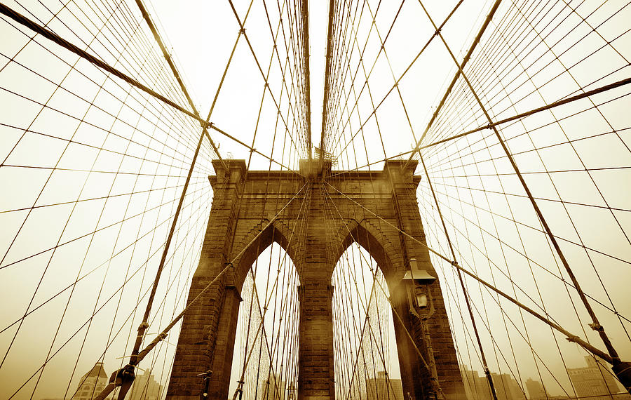 Brooklyn Bridge Photograph by Ozgurdonmaz