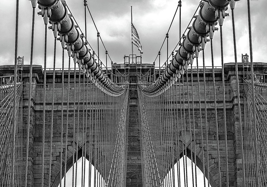 Brooklyn Bridge Photograph by Patrick Boening