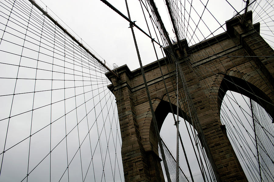 Brooklyn Bridge Photograph by Penfold