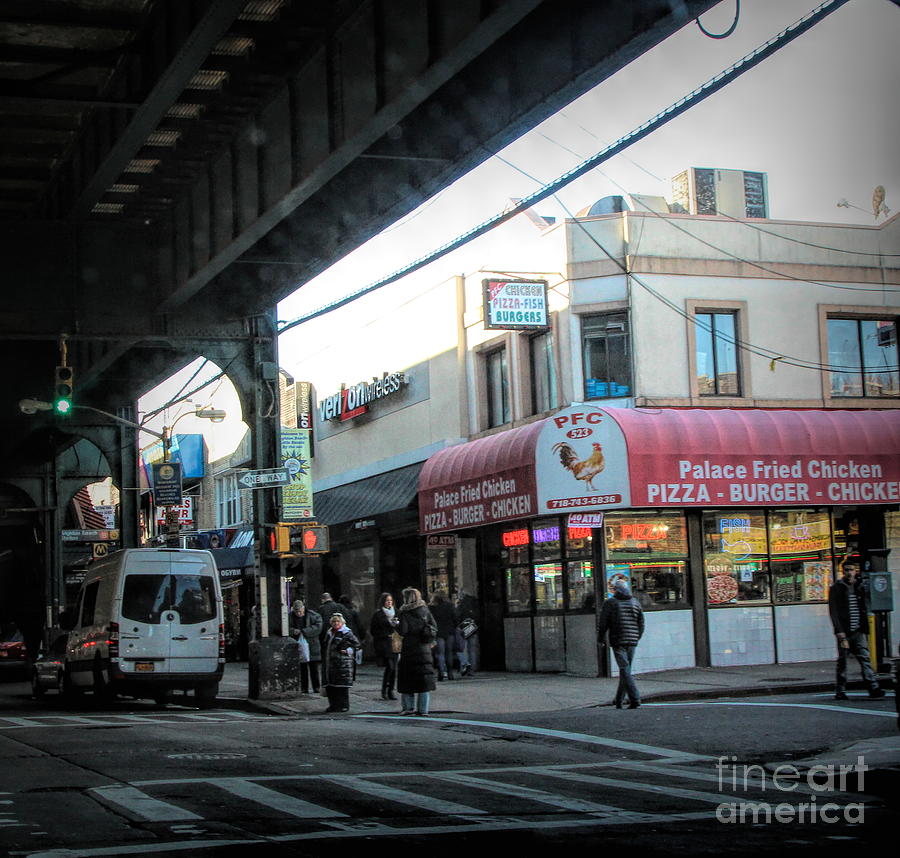 Brooklyn Street Corner  Photograph by Chuck Kuhn