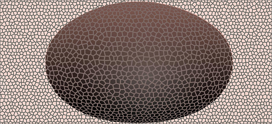 Brown Egg Digital Art by Totally WICKED District Brown Egg Digital Art by Totally WICKED District