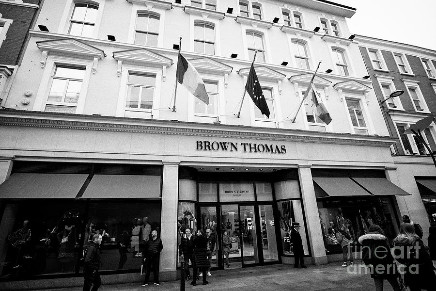 Brown Thomas department store on Grafton street Dublin republic of Ireland  Photograph by Joe Fox - Pixels