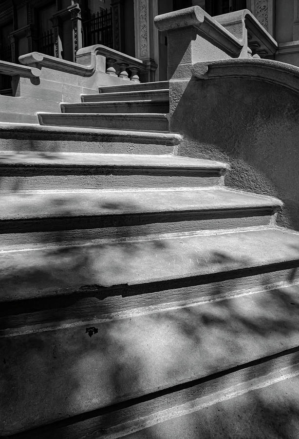 Brownstone Exterior Steps Photograph by Robert Ullmann