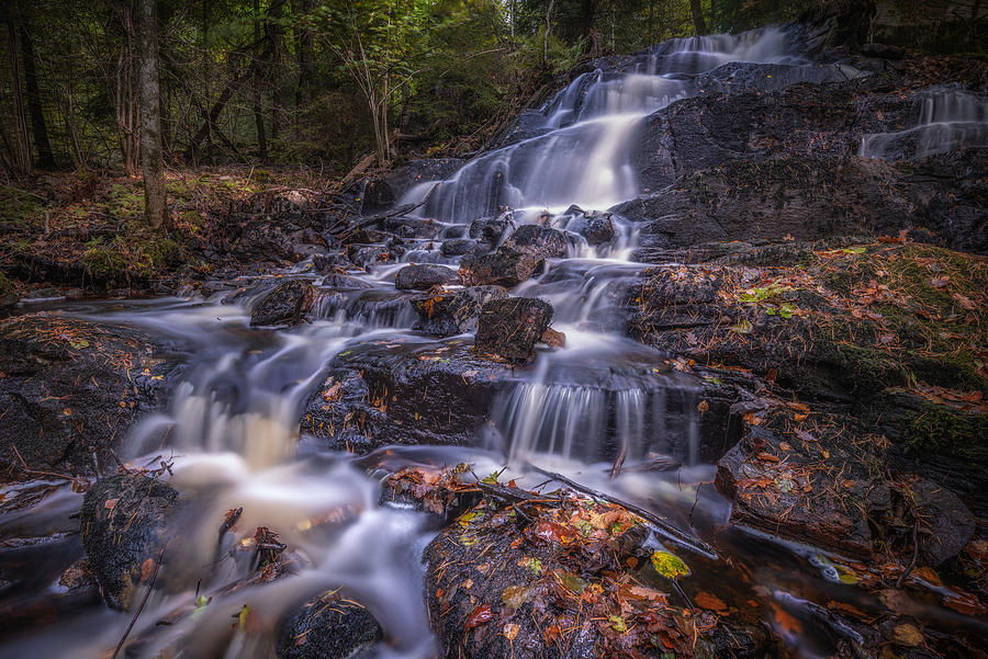 Waterfall Photograph - Brta Waterfall by Benny Pettersson