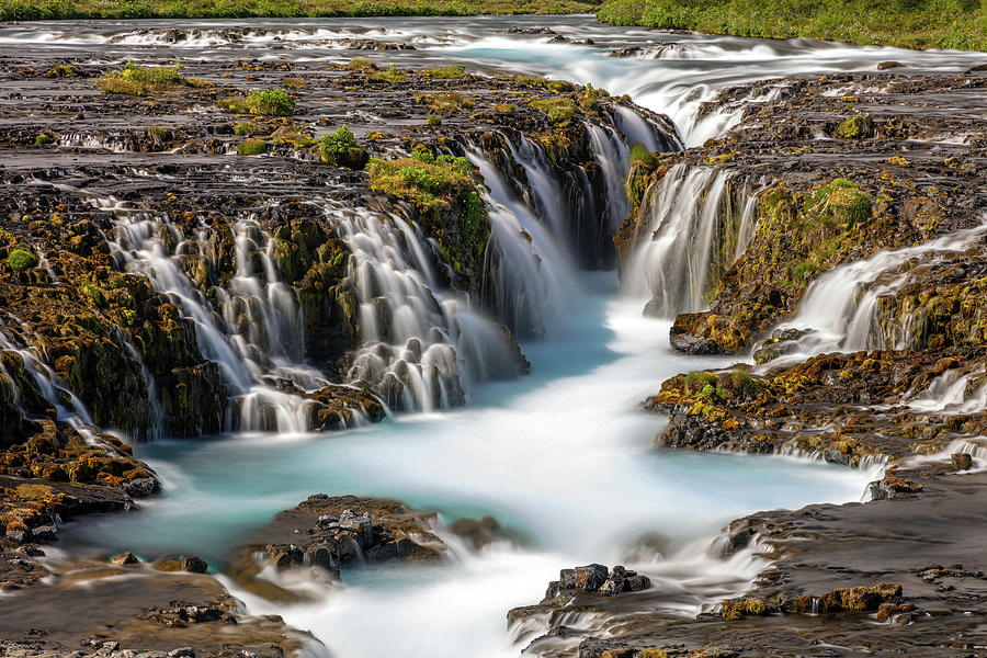 Bruarfoss Waterfall of Iceland Photograph by Pierre Leclerc Photography