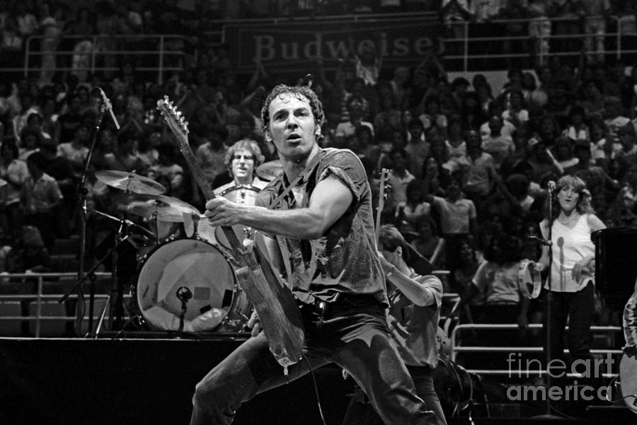 Bruce Springsteen In Detroit by The Estate Of David Gahr