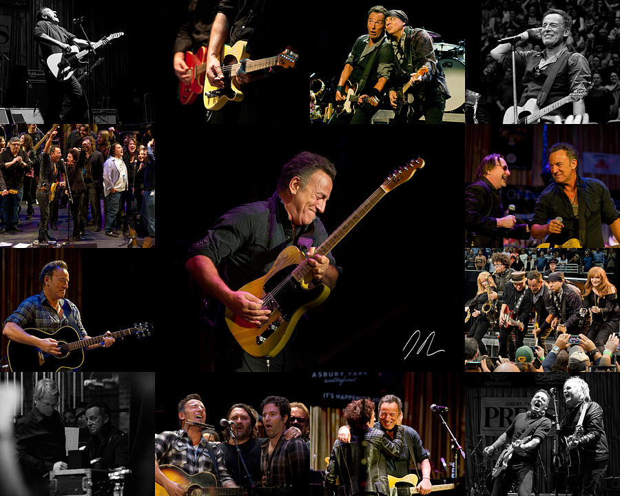 Bruce Springsteen-January Photos Photograph by Jeff Ross