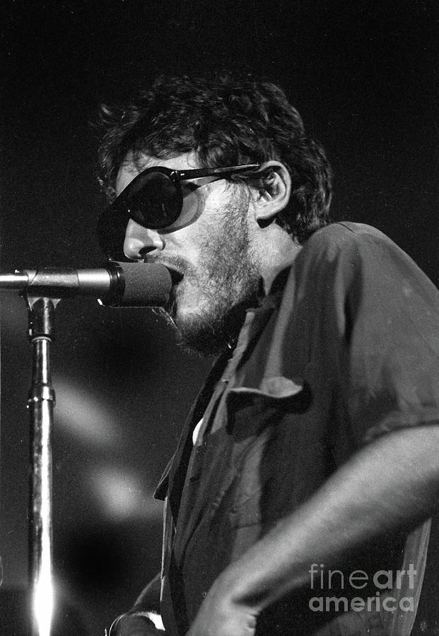 Bruce Springsteen Photograph by Marc Bittan
