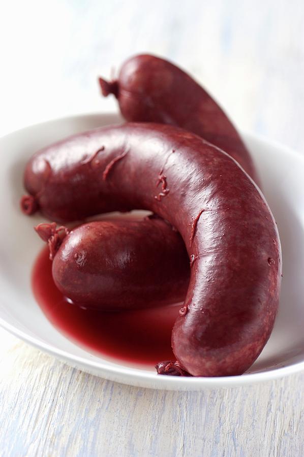 Brusti sausage From Trentino, Italy Photograph by Franco Pizzochero