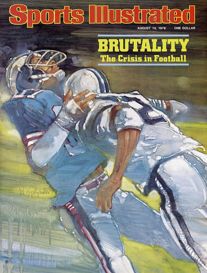 Brutality The Crisis In Football Sports Illustrated Cover Photograph by Sports Illustrated