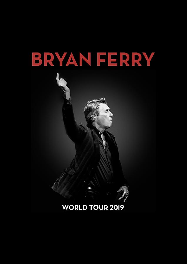 Bryan Ferry Tour PrintArt Digital Art by Ambi Setiawan - Fine Art America