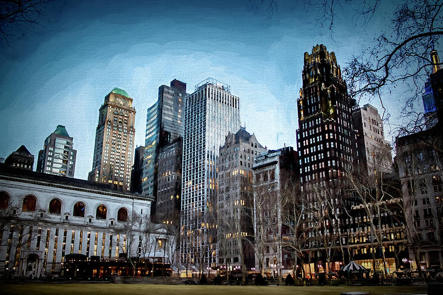 Bryant Park NYC Photograph by Alison Frank