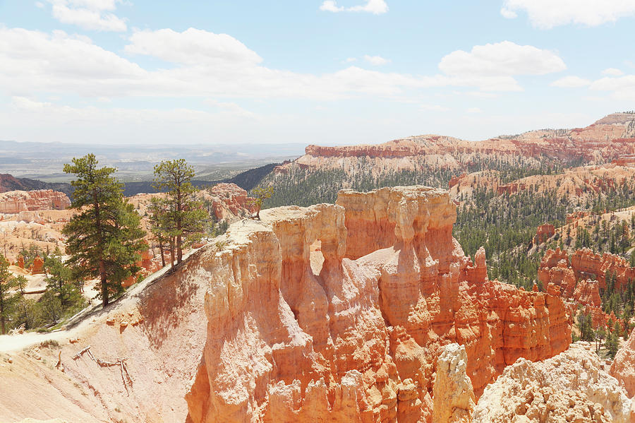 Bryce Canyon Cliff Rock Formation Photograph by Arturbo