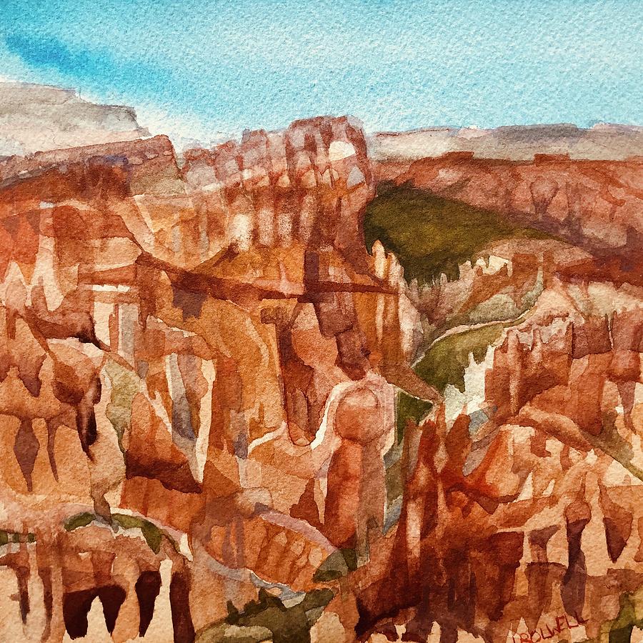 National Parks Painting - Bryce Hoodoos by Lynne Bolwell