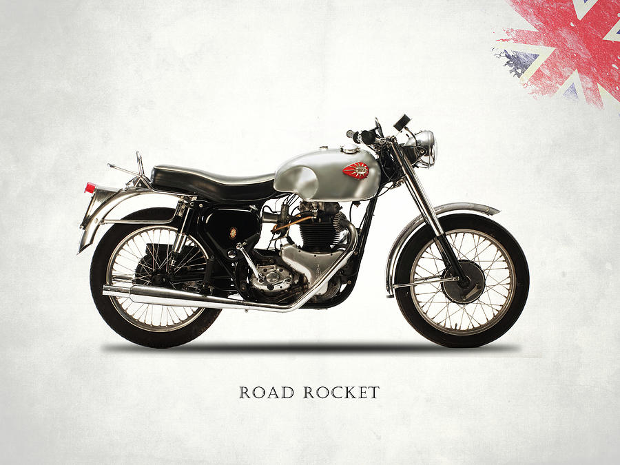 BSA Road Rocket 1955 by Mark Rogan